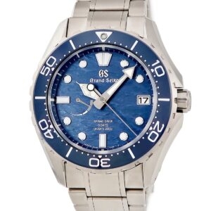 グランドセイコー Grand Seiko エボリューション9コレクション SLGA023 9RA5-0AC0 ブルー ダイバーズ 潮パターン メンズ 腕時計自動巻き ブルー 【中古】