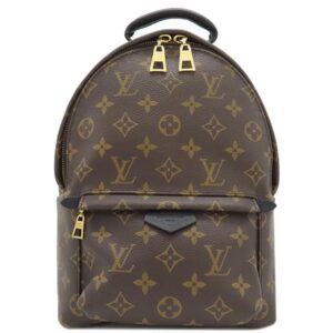 ルイヴィトン LOUIS VUITTON リュック・デイパック パームスプリングス バックパックPM モノグラムキャンバス モノグラム ゴールド金具 茶 M41560 PL5107 【中古】