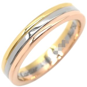 カルティエ Cartier リング 指輪 ルイ カルティエ ヴァンドーム イエローゴールド×ホワイトゴールド×ピンクゴールド #49 3カラー Au750 18K 18金 ウェディング 9号 B4052249 【中古】