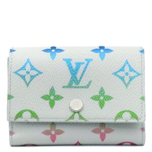 ルイヴィトン LOUIS VUITTON 三つ折り財布 ヴィクター ウォレット レザー モノグラムイリディセントキャンバス グレー系 シルバー金具 新品 未使用 コンパクト財布 M14132 RFID 【箱】 【中古】