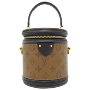 【★3％OFFクーポン】ルイヴィトン LOUIS VUITTON 2WAYバッグ カンヌ モノグラムキャンバス モノグラムリバースキャンバス モノグラム ゴールド金具 茶 ハンドバッグ ショルダー ※鍵1本欠品 M43986 RFID 【中古】中古美品