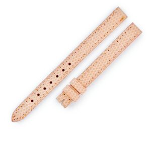 カルティエ Cartier 腕時計パーツ 純正 リザードバンド リザード ピンク 未使用 替え ベルト 尾錠用 ストラップ 本革 9.5ｍｍ ペール ピンク 【中古】未使用保管品