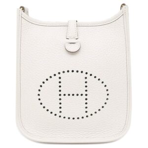エルメス HERMES ショルダーバッグ エヴリン TPM 16 トリヨンクレマンス グリペール ゴールド金具 新品 未使用 白 エブリン 2024年製 W 【箱】 【中古】未使用保管品