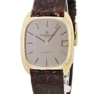 ヴァシュロン・コンスタンタン VACHERON CONSTANTIN ヴィンテージ 2045Q K18YG無垢 バー デイト スリム メンズ レディース 腕時計自動巻き グレー 【中古】