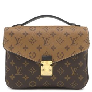 ルイヴィトン LOUIS VUITTON 2WAYバッグ ポシェット メティス MM モノグラムキャンバス モノグラムリバースキャンバス モノグラムリバース ゴールド金具 茶 M44876 RFID 【中古】