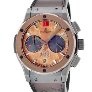 ウブロ HUBLOT クラシックフュージョン フォービドゥンX アルトゥールフェンテ 521.CC.0589.VR.OPX14 限定 メンズ 腕時計自動巻き ブラウン 【中古】中古美品
