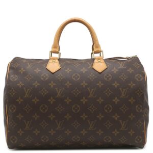 ルイヴィトン LOUIS VUITTON ハンドバッグ スピーディ 35 モノグラムキャンバス モノグラム ゴールド金具 鍵・パドロック欠品 M41524 SP1918 【中古】