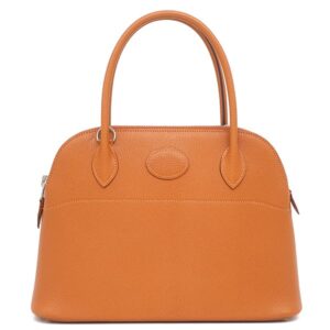 エルメス HERMES 2WAYバッグ ボリード 27 シェーブル シェブルミゾル オレンジ シルバー金具 ハンドバッグ ショルダー □H 【保存袋】 【中古】中古美品