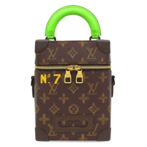 ルイヴィトン LOUIS VUITTON 2WAYバッグ ヴェルティカル ボックス トランク モノグラムキャンバス モノグラム ゴールド金具 プレート欠品 M59664 RFID 【中古】中古美品