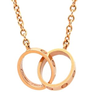 カルティエ Cartier ネックレス ベビーラブ ピンクゴールド Love ペンダント ピンクゴールド PG Au750 18K 18金 B7212300 【保証書】 【中古】
