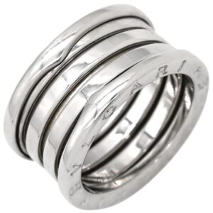 ブルガリ BVLGARI リング 指輪 ビーゼロワン B-zero1 4バンドリング ホワイトゴールド #54(JP14) Au750 18K 18金 13.5号 323557 【中古】新品同様品