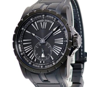 ロジェデュブイ ROGER DUBUIS エクスカリバー 45 オートマティック ヨシダスペシャル DBEX0713 黒 限定15本 メンズ 腕時計自動巻き ブラック 【中古】