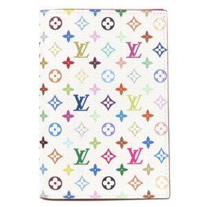 ルイヴィトン LOUIS VUITTON パスポートケース LV×TM クーヴェルテュール パスポール モノグラムキャンバス マルチカラー 村上隆 M14178 RFID 【箱】 【中古】未使用保管品