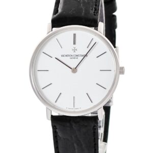 ヴァシュロン・コンスタンタン VACHERON CONSTANTIN パトリモニー ウルトラスリム 31160/000G-8805 K18WG無垢 薄型 メンズ 腕時計手巻き ホワイト 【中古】中古美品