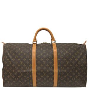 ルイヴィトン LOUIS VUITTON ボストンバッグ キーポル 60 モノグラムキャンバス モノグラム ゴールド金具 茶 M41422 MI8902 【中古】