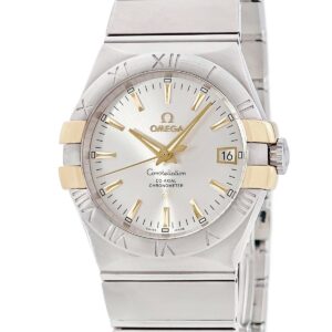 オメガ OMEGA コンステレーション コーアクシャル クロノメーター 123.20.35.20.02.004 K18YG×SS コンビ メンズ 腕時計自動巻き シルバー 【中古】