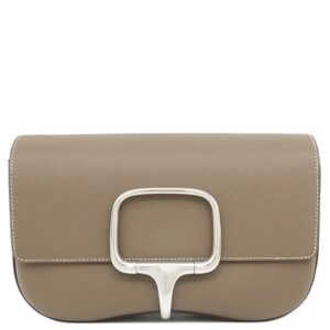 エルメス HERMES ショルダーバッグ デッラ カヴァッレリア エラン ヴォーエプソン エトゥープ シルバー金具 2024年製 W 【箱】 【中古】中古美品