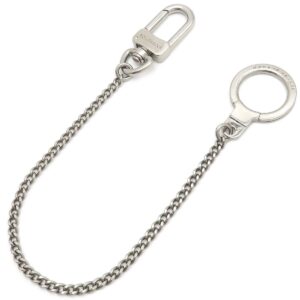 ルイヴィトン LOUIS VUITTON キーホルダー シェンヌ アノクレ メタル シルバー キーチェーン キーリング ウォレットチェーン M58021 【中古】