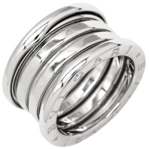 ブルガリ BVLGARI リング 指輪 ビーゼロワン B-zero1 4バンドリング ホワイトゴールド #51(JP11) Au750 18K 18金 10号 323557 【中古】中古美品