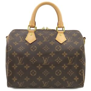 ルイヴィトン LOUIS VUITTON 2WAYバッグ スピーディ バンドリエール 25 モノグラムキャンバス モノグラム ゴールド金具 茶 ハンドバッグ ショルダー ボストン M46977 RFID 【箱】 【中古】