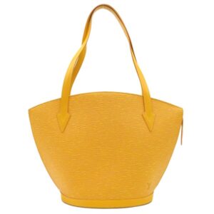 ルイヴィトン LOUIS VUITTON ハンドバッグ サンジャック ショッピング エピレザー タッシリイエロー ゴールド金具 黄色 ショルダー トート 肩掛け M52269 AS0995 【中古】