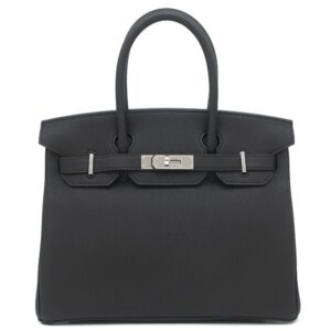 エルメス HERMES ハンドバッグ バーキン30 トゴ ブラック シルバー金具 新品 未使用 黒 2026年製 G 【箱】 【中古】未使用保管品