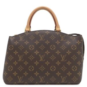 ルイヴィトン LOUIS VUITTON 2WAYバッグ プティ パレ PM モノグラムキャンバス モノグラム ゴールド金具 茶 赤 ハンドバッグ ショルダー M45900 【保存袋】 【中古】中古美品