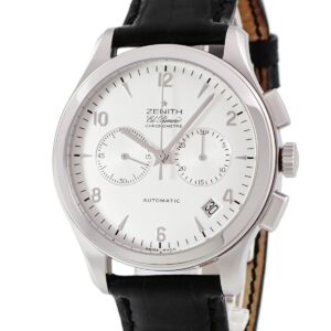 ゼニス ZENITH クラス エルプリメロ 03.0510.4002/01.C492 クロノグラフ デイト スモールセコンド メンズ 腕時計自動巻き シルバー 【中古】中古美品