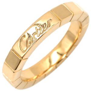 カルティエ Cartier リング 指輪 ラニエール イエローゴールド #45(JP5) 750 K18 18K 18金 YG ピンキーリング 5号 【中古】