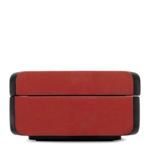 エルメス HERMES 小物 ファセット ウッド ラッカーウッド ルージュ ラッカーウッド ジュエリーボックス 小物入れ 【箱】 【中古】未使用保管品