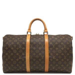 ルイヴィトン LOUIS VUITTON ボストンバッグ キーポル バンドリエール50 モノグラムキャンバス モノグラム ゴールド金具 付属品欠品 M41416 MI8903 【中古】中古品