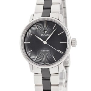 ラドー RADO クポール R22862152 未使用 シースルーバック ブラック 黒 レディース 腕時計自動巻き ブラック 【中古】未使用保管品