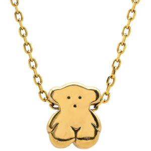 トウス TOUS ネックレス SWEET DOLLS くま 8mm イエローゴールド 18K 750 YG BEAR アニマルモチーフ 【中古】