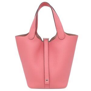 エルメス HERMES ハンドバッグ ピコタンロック 18 PM トリヨンクレマンス ローズアザレ シルバー金具 2025年製 K 【箱】 【中古】新品同様品