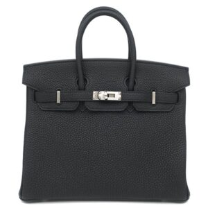 エルメス HERMES ハンドバッグ バーキン25 トゴ ブラック シルバー金具 新品 未使用 黒 2026年製 G 【箱】 【中古】未使用保管品