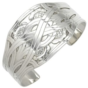 ジョージ・ジェンセン Georg Jensen ブレスレット デザイン バングル 55 シルバー925 シルバー AG925 オープンブレス ハーフバングル 【中古】