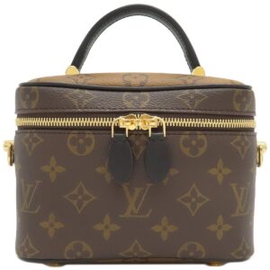 ルイヴィトン LOUIS VUITTON 2WAYバッグ ヴァニティ NV PM モノグラムキャンバス モノグラムリバースキャンバス モノグラム×モノグラムリバース ゴールド金具 ハンドバッグ 茶 M45165 RFID/FL4221 【箱】 【中古】