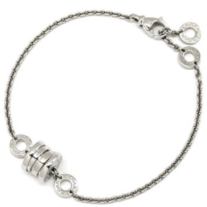 ブルガリ BVLGARI ブレスレット ビーゼロワン B-zero1 エレメント ホワイトゴールド BVLGARI K18WG Au750 18K 18金 スパイラル 螺旋 【中古】