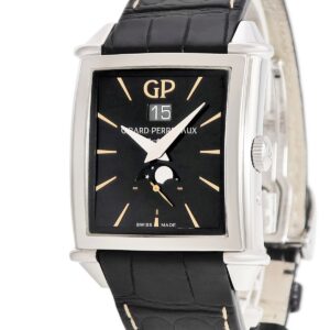 ジラールペルゴ GIRARD PERREGAUX ヴィンテージ1945 インフィニティエディション 25882-11-631-BB6B ラージデイト 限定 メンズ 腕時計自動巻き ブラック 【中古】