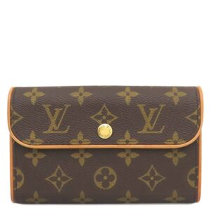 【★3％OFFクーポン】ルイヴィトン LOUIS VUITTON ウエストバッグ ポシェット フロランティーヌ モノグラムキャンバス モノグラム ゴールド金具 限定品 M51859 FL0040・LW0040 【中古】中古美品