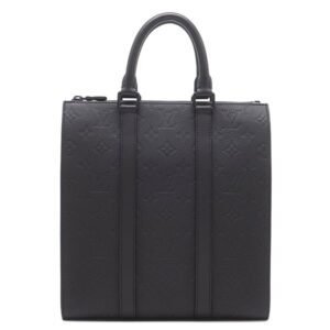 ルイヴィトン LOUIS VUITTON 2WAYバッグ サック プラ クロス レザー トリヨンレザー ブラック マットゴールド金具 黒 ショルダー ネームタグ欠品 M59960 RFID 【中古】