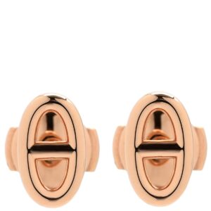 エルメス HERMES ピアス シェーヌダンクル ファランドール TPM ローズゴールド ピンクゴールド Au750 18K 18金 RG PG 【箱】 【中古】