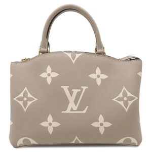 ルイヴィトン LOUIS VUITTON 2WAYバッグ プティ パレ PM モノグラムアンプラント バイカラー モノグラムアンプラント トゥルトレール クレーム ゴールド金具 ハンドバッグ M58914 RFID 【箱】 【中古】