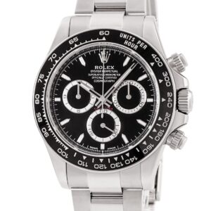 ロレックス ROLEX コスモグラフ デイトナ 126500LN ランダム番 黒 ブラック スモールセコンド メンズ 腕時計自動巻き ブラック 【中古】中古美品