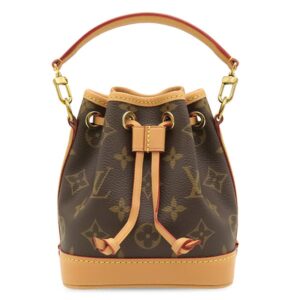 【★3%OFFクーポン】ルイヴィトン LOUIS VUITTON 2WAYバッグ ナノ ノエ モノグラムキャンバス モノグラム ゴールド金具 ショルダーバッグ ハンドバッグ 茶 M81266 RFID 【箱】 【中古】新品同様品