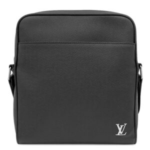 【★3％OFFクーポン】ルイヴィトン LOUIS VUITTON ショルダーバッグ メッセンジャーPPM タイガ ノワール シルバー金具 黒 M30265 CA1210 【中古】中古美品