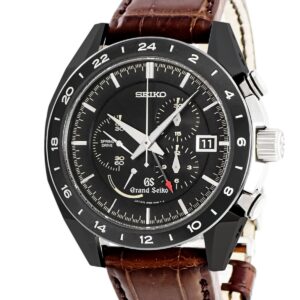 グランドセイコー Grand Seiko ブラックセラミックス リミテッドコレクション SBGC015 9R96-0AB0 黒 GMT 限定 メンズ 腕時計自動巻き ブラック 【中古】中古美品