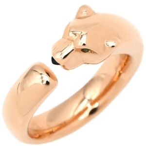 カルティエ Cartier リング 指輪 パンテール ドゥ カルティエ リング スモールモデル ピンクゴールド #49(JP19) パンサー 750 18K 8.5号 B4230000 【修理証明書】 【中古】