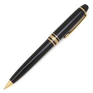 モンブラン Montblanc 文具 マイスターシュテュック ゴールド メカニカルペンシル モーツアルト 0.7mm GP プレシャスレジン ブラック×ゴールド シャープペンシル ミニ 15729 【中古】中古美品