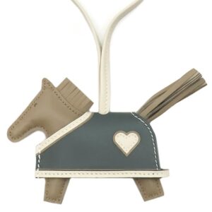エルメス HERMES バッグチャーム ロデオ ロべオ クールPM アニョーミロ スイフト ベージュマルファ×クレ×ヴェールマングローブ 新品 未使用 K刻印(2025年製) 【箱】 【中古】